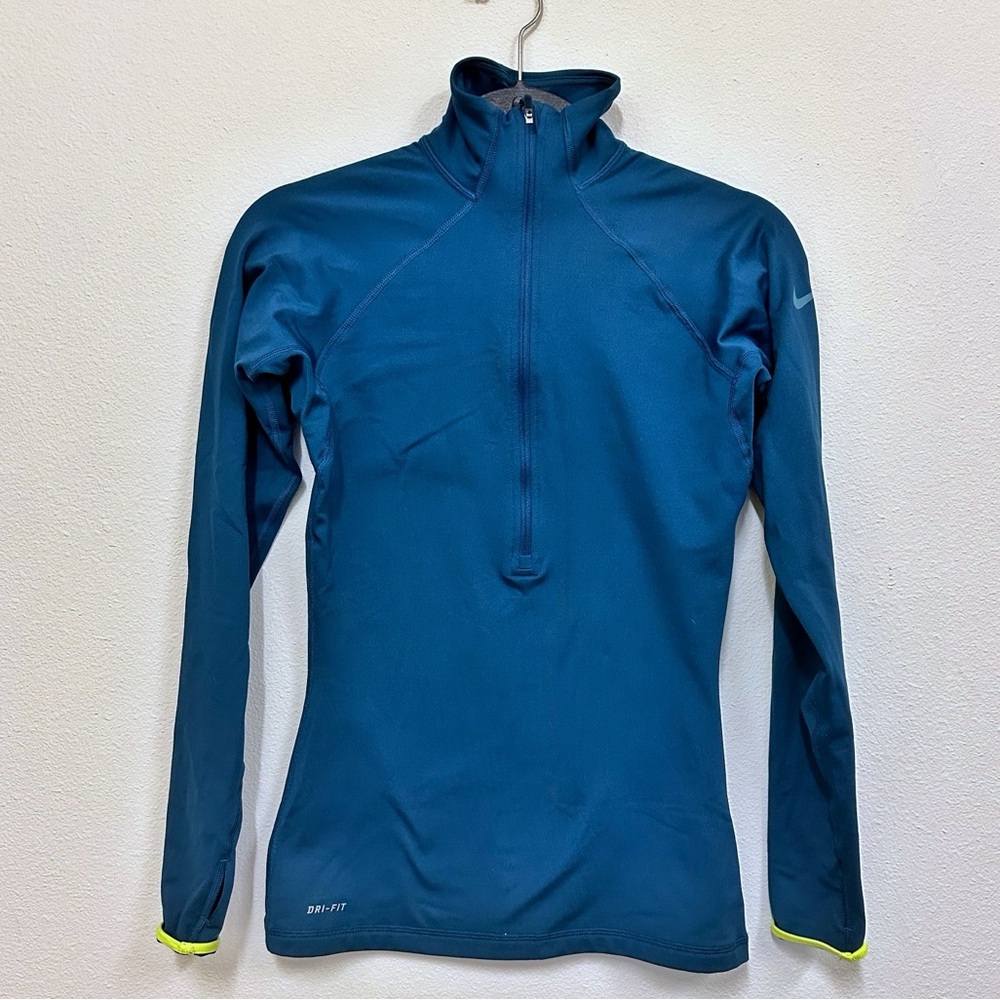 NIKE Dri-fit Running Top | Blue | Small